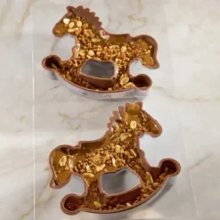 PAVONI Moule Chocolat Cheval à Bascule 17,5 x 5,5 cm x H 15,5 cm (x2) Online