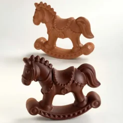 PAVONI Moule Chocolat Cheval à Bascule 17,5 x 5,5 cm x H 15,5 cm (x2) Online