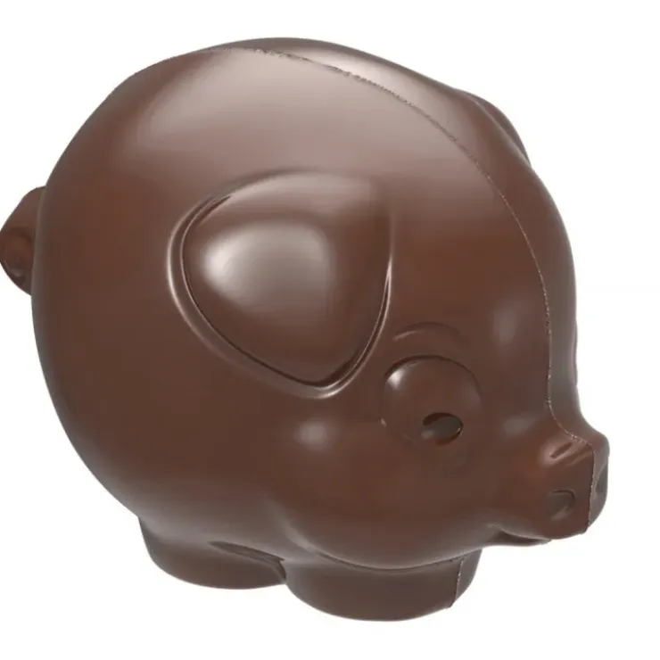 CHOCOLATE WORLD Moule Chocolat Cochon 37,5 mm (x14) Outlet