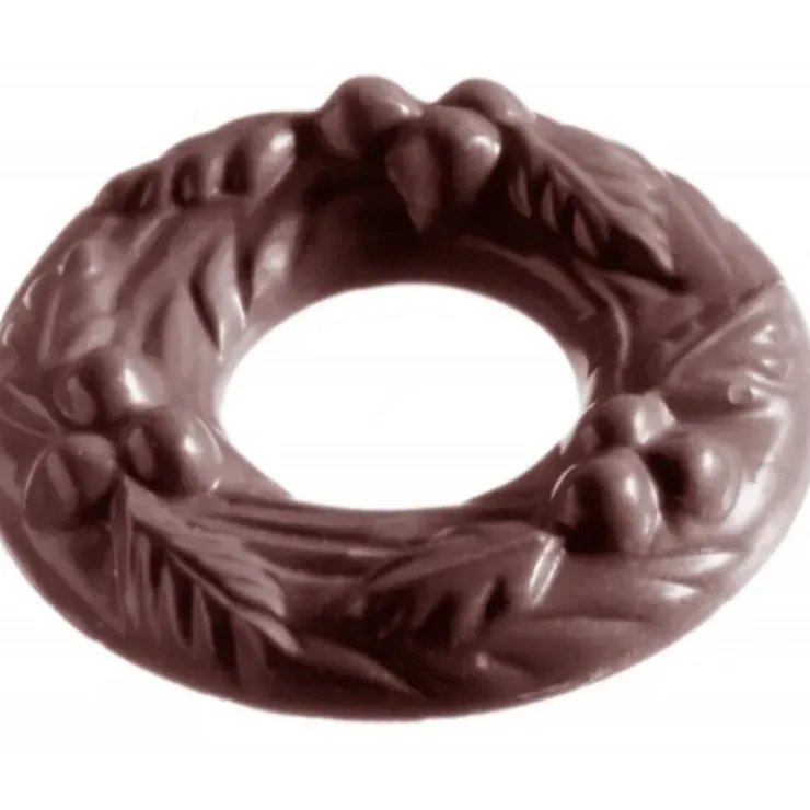 CHOCOLATE WORLD Moule Chocolat Couronne de Noël (x10) Sale