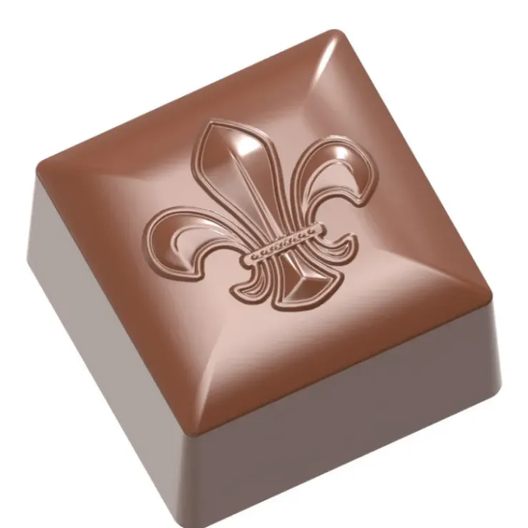 CHOCOLATE WORLD Moule Chocolat Cube Lys 26x26 mm (x24) Online