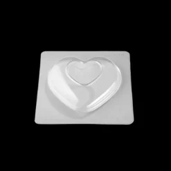 PAVONI Moule Chocolat Cœur Baroque 15 cm x H 6,5 cm (x2) Sale