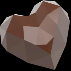Chocolat Form Moule Chocolat Cœur Diamant 3,4 x 3,3 cm (x21) Hot