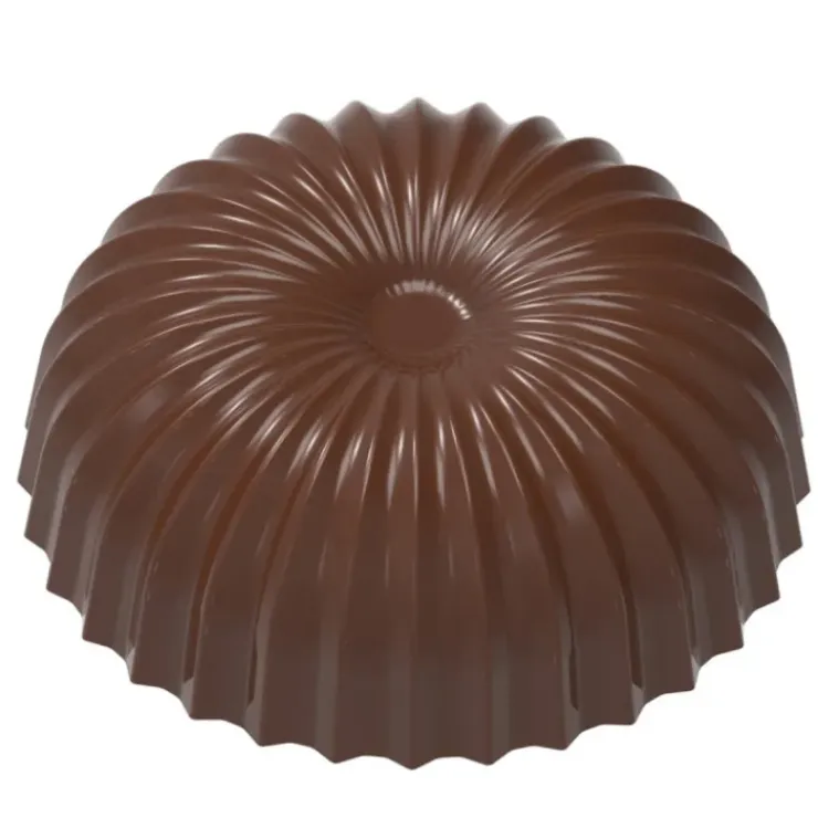 CHOCOLATE WORLD Moule Chocolat Demi Sphère Plissée Evasée 30,5 mm (x21) Clearance