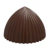 CHOCOLATE WORLD Moule Chocolat Demi Sphère Plissée 46,5 mm (x10) Best
