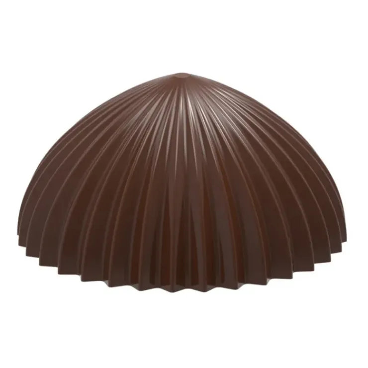 CHOCOLATE WORLD Moule Chocolat Demi Sphère Plissée 30,5 mm (x21) Clearance