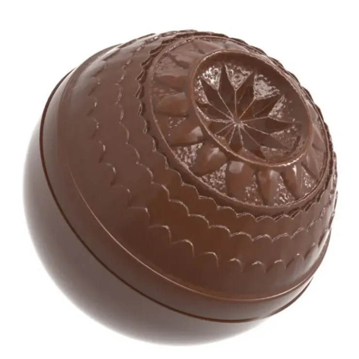 CHOCOLATE WORLD Moule Chocolat Demi-Sphère Rosace Ø 3cm (x24) Sale