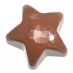 CHOCOLATE WORLD Moule Chocolat Etoile à Facettes 3,5 cm (x21) Discount