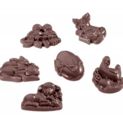 CHOCOLATE WORLD Moule Chocolat Friture de Pâques 4,5 cm (x18) Outlet
