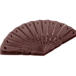 CHOCOLATE WORLD Moule Chocolat Friture Éventail 63 x 35 mm (x15) New