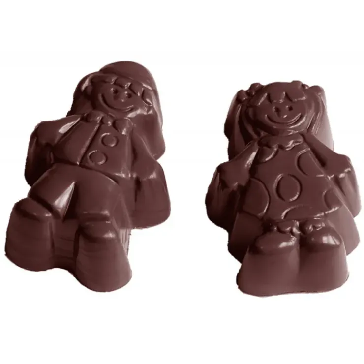 CHOCOLATE WORLD Moule Chocolat Garçon et Fille (x21) Sale