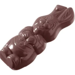 CHOCOLATE WORLD Moule Chocolat Lapin 6,7 cm (x16) Best