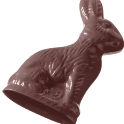 CHOCOLATE WORLD Moule Chocolat Lapin Assis 110 mm (x4) New
