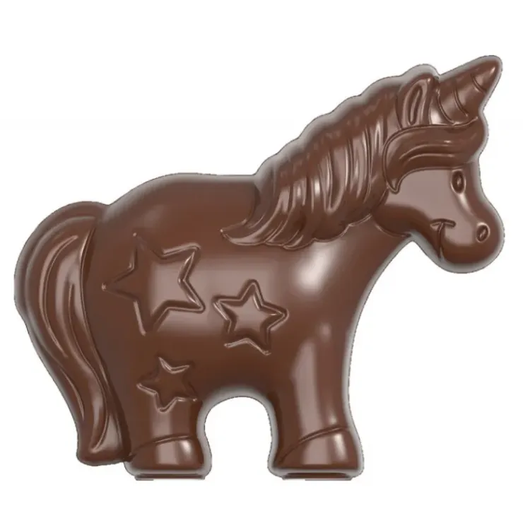CHOCOLATE WORLD Moule Chocolat Licorne 45 mm (x12) Hot