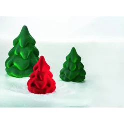 PAVONI Moule Chocolat Mini Sapin de Noël Ø 9,5 x H 12 cm (x2) Outlet