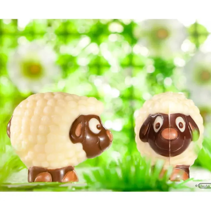 CHOCOLATE WORLD Moule Chocolat Mouton 37,5 mm (x18) Discount