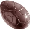 CHOCOLATE WORLD Moule Chocolat Oeuf Craquelé 5.7 cm (x12) New