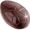 CHOCOLATE WORLD Moule Chocolat Oeuf Craquelé 11,7 cm (x3) Best