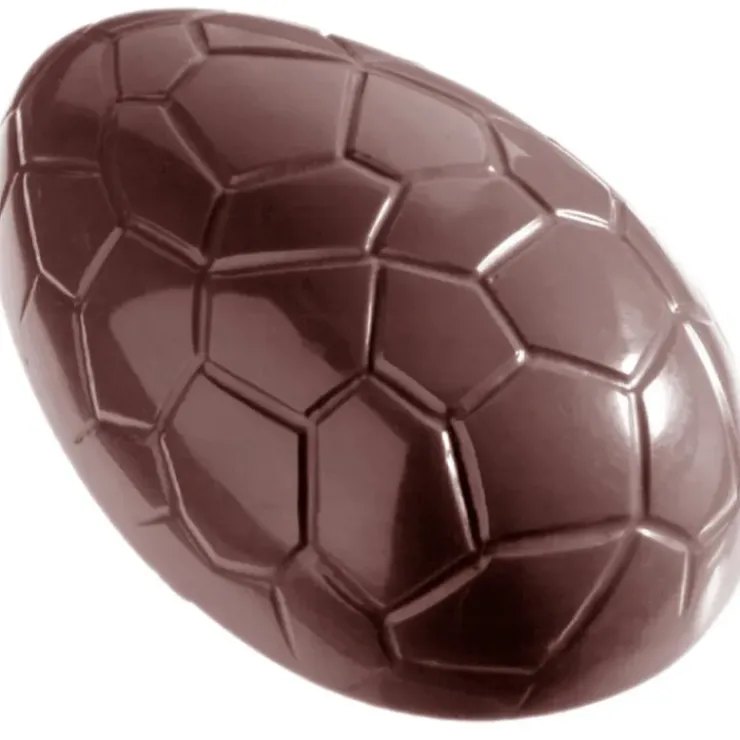 CHOCOLATE WORLD Moule Chocolat Oeuf Craquelé 11,7 cm (x3) Best