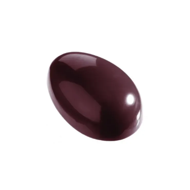 CHOCOLATE WORLD Moule Chocolat Oeuf Lisse 7 cm (x8) New