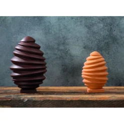 PAVONI Moule Chocolat Oeuf Pagoda 9,8 x 9,8 cm x H 15,1 cm (x2) New