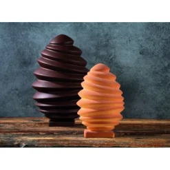 PAVONI Moule Chocolat Oeuf Pagoda 9,8 x 9,8 cm x H 15,1 cm (x2) New