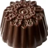 CHOCOLATE WORLD Moule Chocolat Ornement Oriental Rond 30,5 mm (x21) Hot