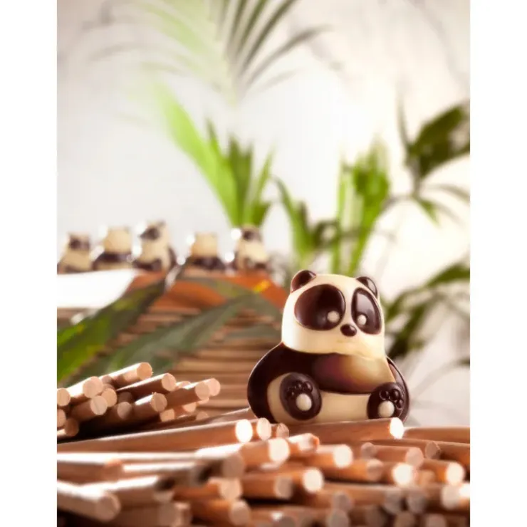 CHOCOLATE WORLD Moule Chocolat Panda 3,6 cm (x18) Chocolat World Clearance