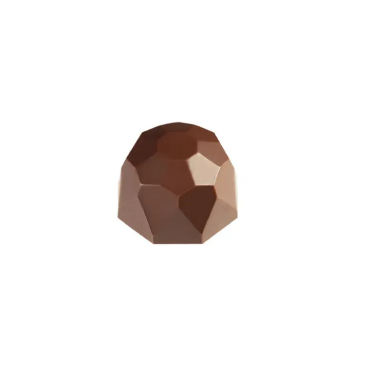 PAVONI Moule Chocolat Polycarbonate Praline Diamant Ø 2,5 x H 1,4 cm (x24) Discount