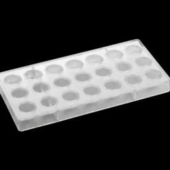 PAVONI Moule Chocolat Polycarbonate Praline Diamant Ø 2,5 x H 1,4 cm (x24) Discount