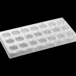 PAVONI Moule Chocolat Polycarbonate Praline Carrée 2,6 x 2,6 x H 1,4 cm (x28) Sale