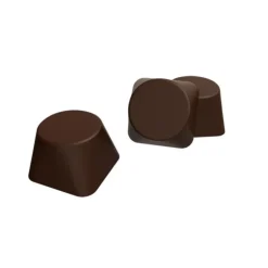 POP CHOCOLAT Moule Chocolat Praline Quadricone 27 mm (x28)