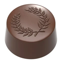 CHOCOLATE WORLD Moule Chocolat Praline Ronde Laurier 31 mm (x21) Discount
