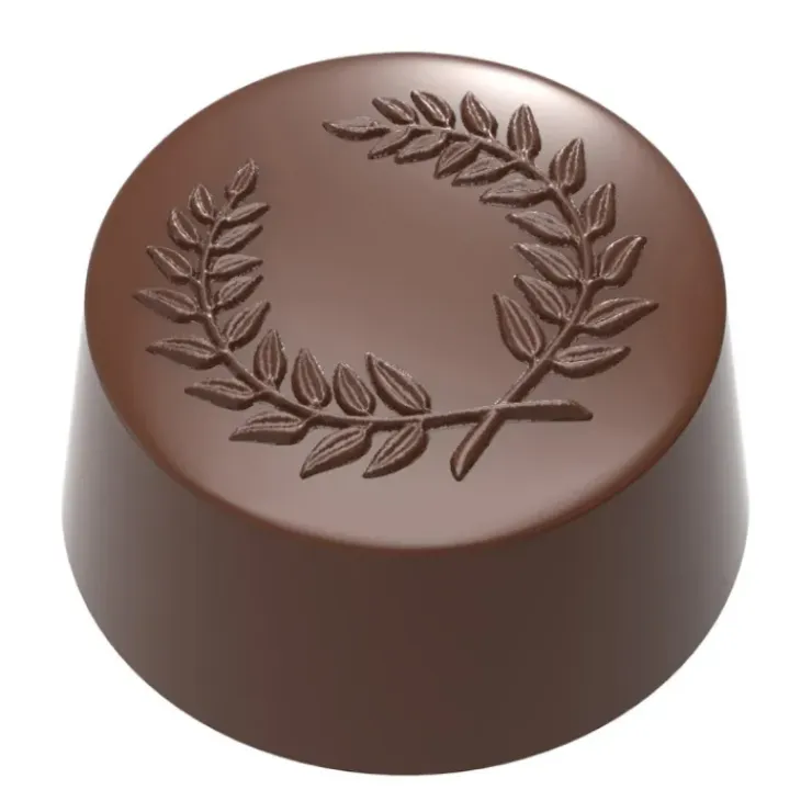 CHOCOLATE WORLD Moule Chocolat Praline Ronde Laurier 31 mm (x21) Discount