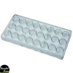 Chocolat Form Moule Chocolat Praline Ronde Fève 2,8 x 1,3 cm (x24) Online