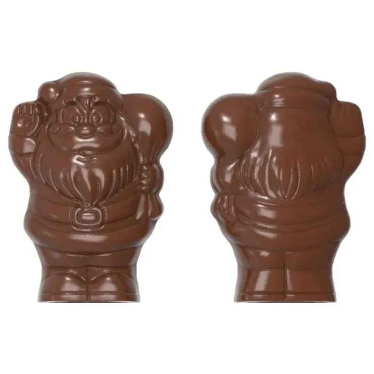 CHOCOLATE WORLD Moule Chocolat Père Noël 8,4 x 6 cm (x4) Best