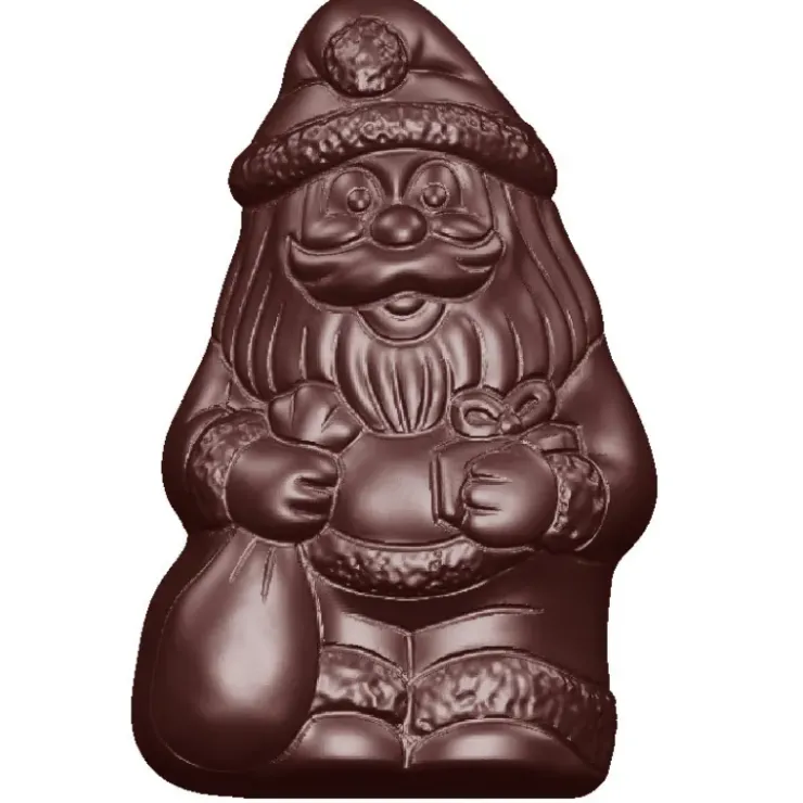 CHOCOLATE WORLD Moule Chocolat Père Noël Joyeux (x6)