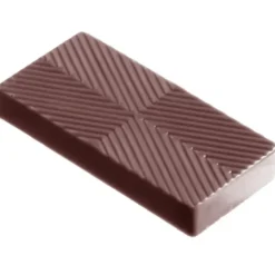 CHOCOLATE WORLD Moule Chocolat Rectangle Rayé (x24) Discount