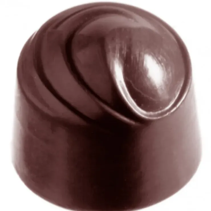 CHOCOLATE WORLD Moule Chocolat Rond Spirale (x40) Sale