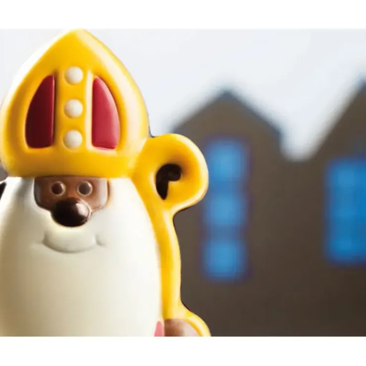 CHOCOLATE WORLD Moule Chocolat Saint Nicolas 10 cm (x4) Sale