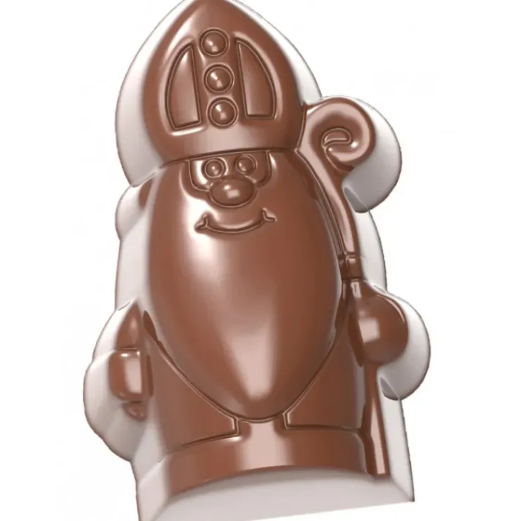 CHOCOLATE WORLD Moule Chocolat Saint Nicolas 4 cm (x21)