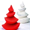 PAVONI Moule Chocolat Sapin de Noël Wave Ø 16 x H 20 cm (x2)