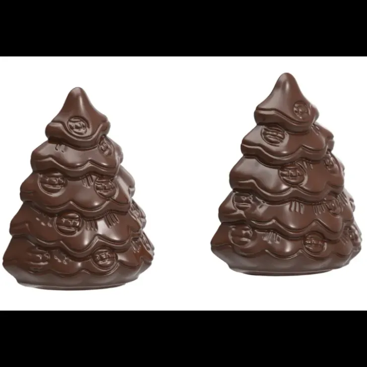 CHOCOLATE WORLD Moule Chocolat Sapin de Noël (x24) Discount