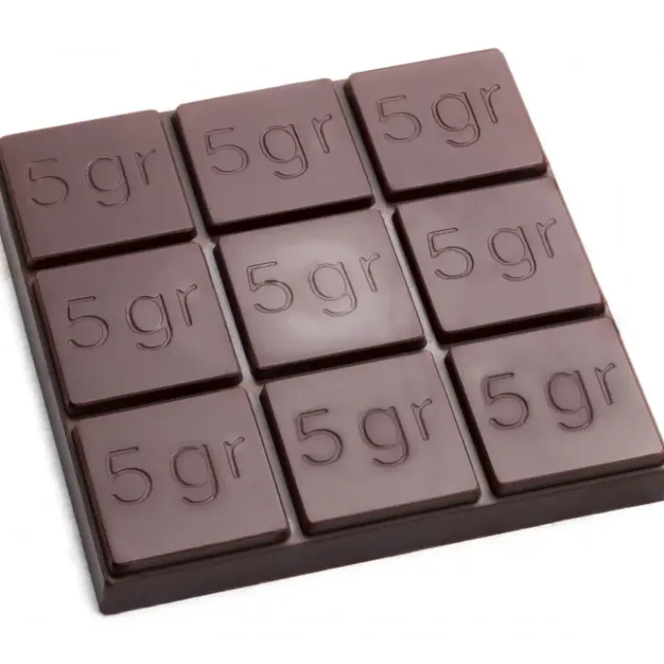 POP CHOCOLAT Moule Chocolat Tablette 9 Carrés (x6) Best