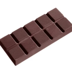 CHOCOLATE WORLD Moule Chocolat Tablette 10 Carrés Striés (x5) Discount