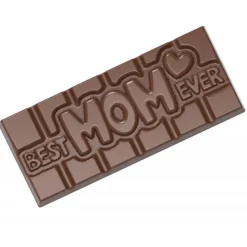 CHOCOLATE WORLD Moule Chocolat Tablette Best Mom Ever (x4)
