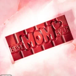 CHOCOLATE WORLD Moule Chocolat Tablette Best Mom Ever (x4)