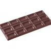 CHOCOLATE WORLD Moule Chocolat Tablette Creuse (x3) New