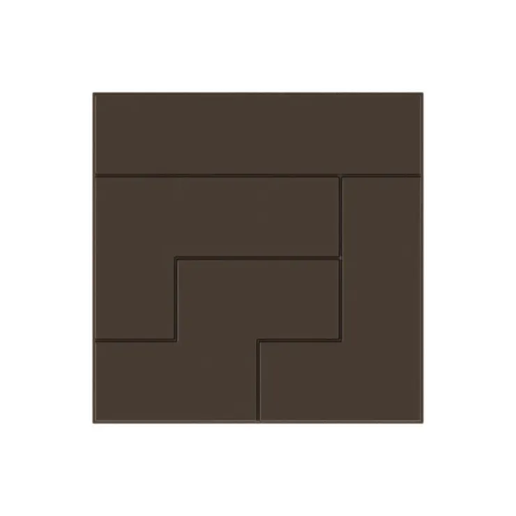 POP CHOCOLAT Moule Chocolat Tablette Carrée Tetris (x6) Clearance