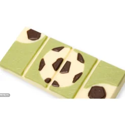 CHOCOLATE WORLD Moule Chocolat Tablette Football 11,4 x 5 cm x H 0,95 cm (x4)